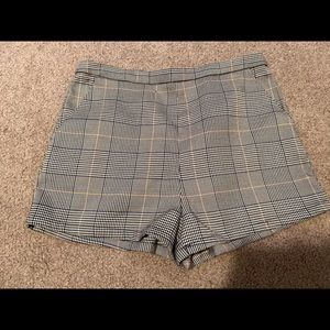 Plaid shorts